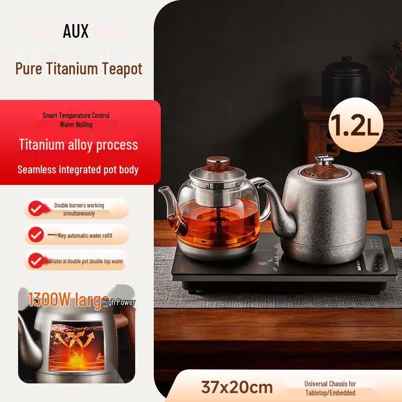 Oakes Pure Titanium Automatic Tea & Water Boiler with Built-in Table Over 50 units