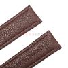 Handmad Soft Watchband Lychee Pattern Black Strap 12mm 14mm 16mm 18mm 20mm 22mm Vintage Cowhide Bracelet for Men Women Bracelet