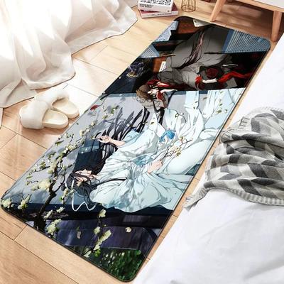 Mo Dao Zu Shi MDZS Anime Fußmatte Günstiger Rutschfest Modernes Wohnzimmer Balkon Bedruckte Bettvorleger