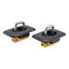 Tie Down Anchors Retractable Truck Bed Top Side D Ring for 1998-2014 F150 1999-2013 GM 1995-2008 RAM,4PCS—L49A