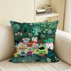 Y-Yumi Kitagishi Cushion Cover Natural Linen Pillowcase Set, All-In-One Decor For Sofa, Bedroom & Chair