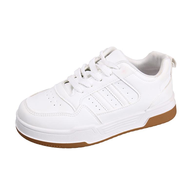 Global Port Style Little White Shoes Women's Summer Super Fire Versatile Sports Leisure Flat Baseplate Shoes 2025 New Popular Shoes
