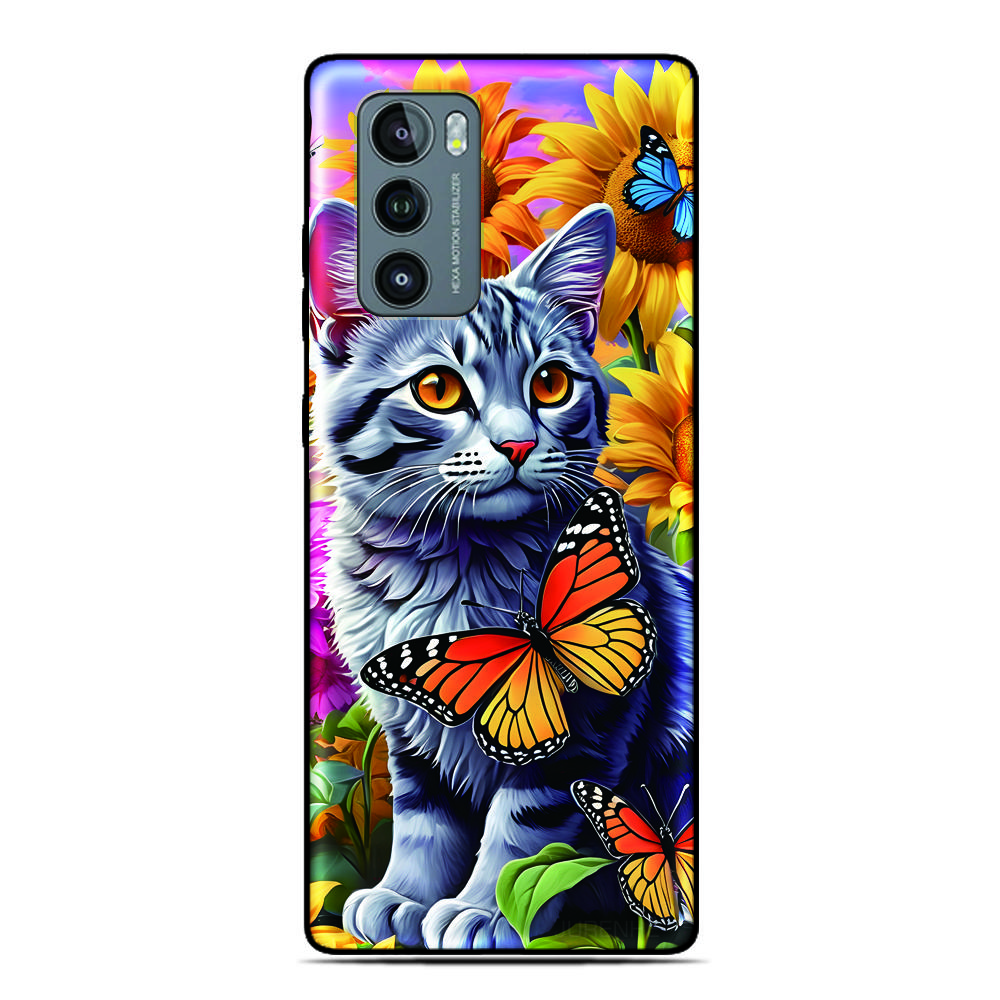 Pattern Cat Phone Case For TCL NxtPaper 70 Pro K70 Power 4G 605 50 XE 40 XL 20 30 60 SE 60R 5G 40R 505 501 408 406 403 Cover