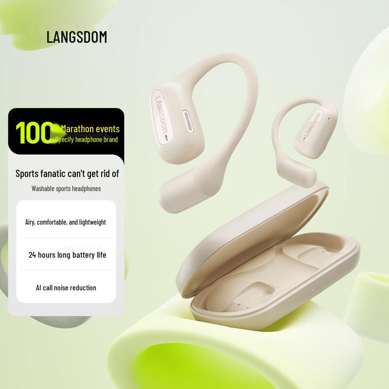 Lantesden Open-Ear Bluetooth Sport Earphones