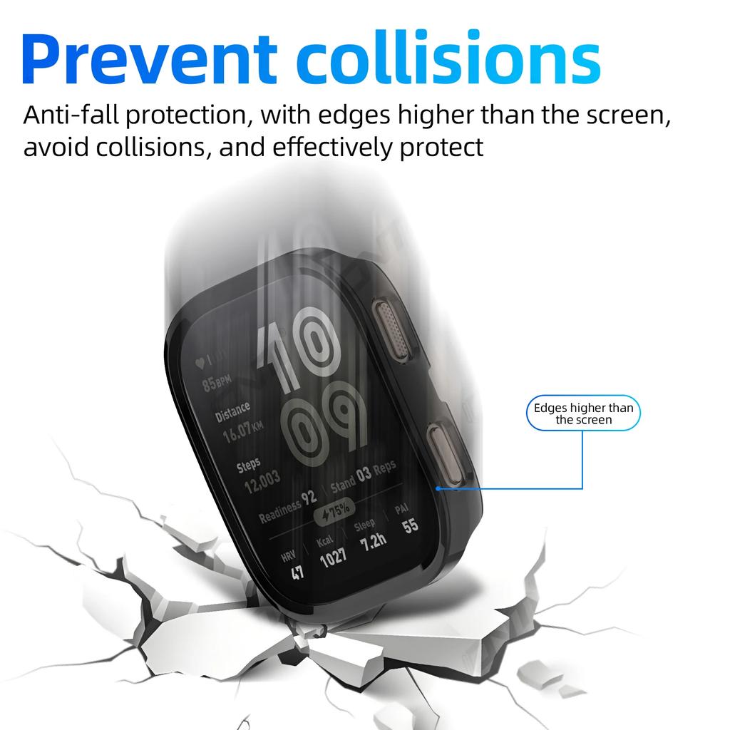 PC Hartschale für Amazfit BIP 6, Stoßfeste Bumper-Schale Schutzhülle für Amazfit BIP6 Smartwatch Ausgehöhlte Hülle Zubehör