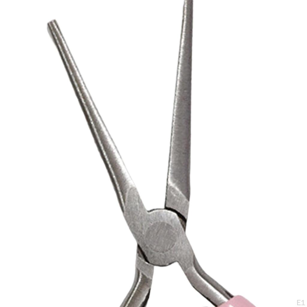 Nail Clip Tweezers ,Nail Pinching Tool ,Pick up with Soft Handle ,Metal Repair Art Tools