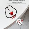 Cat Bear Face Ball Toilet Lid Lifter Handheld Bathroom Toilet Seat Cover Opener Bathroom Tool For Easy Sanitary Handling