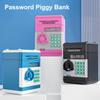 Electronic Piggy Bank Automatic Mini Safe Coins Cash Saving Money Box Password Counter Code Key Lock Coin Bank ATM Child Gift