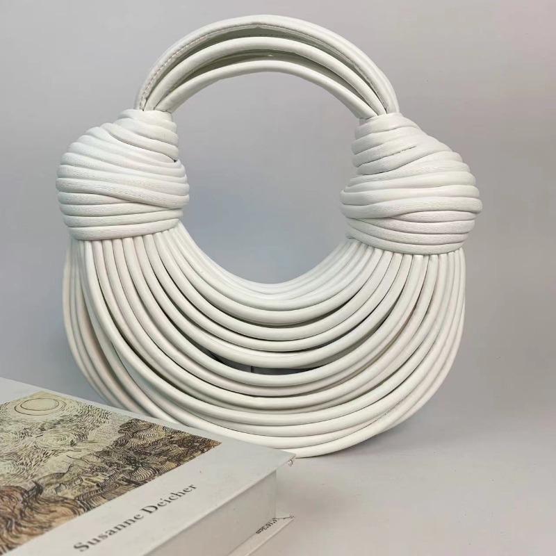 Heiß verkaufende neue Mode Nudeltasche personalisiertes Design vielseitige Knödeltasche handgewebt geknotete Schulter Damentasche