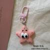 SpongeBob & Goofy Keychain Pendant - Cartoon Backpack Accessory with Patrick Star