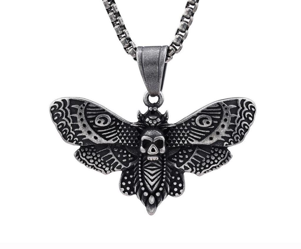 Personalized Animal Butterfly Shape Retro Domineering Pendant, Domineering Fashion Jewelry