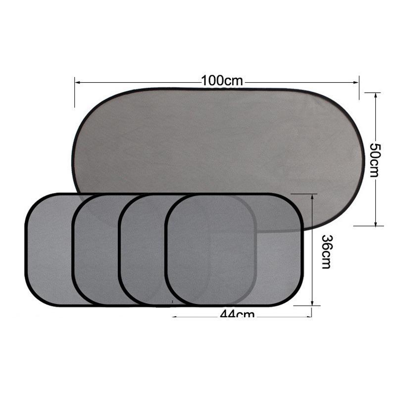 Retractable Car Windshield Sunshade: Folding Sun Protection & Heat Insulation.