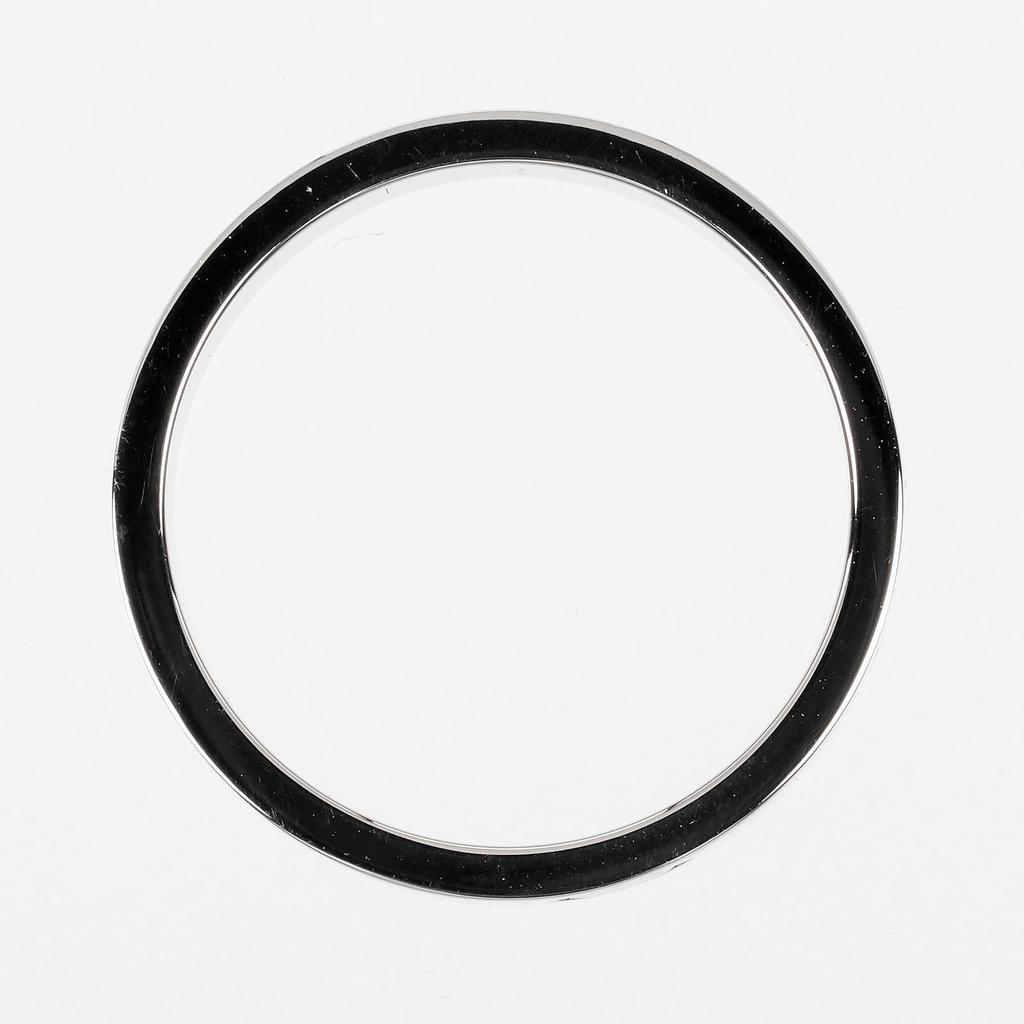 Cartier Love Ring K18 White Gold #7.8(US Size) 7.6g Mens Used