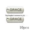 DIY Vintage Gold Inspirational Word Tag Pendant for Jewelry Making