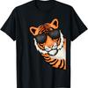 Tiger Wild Animal Kids Peace Love Tigers T-Shirt