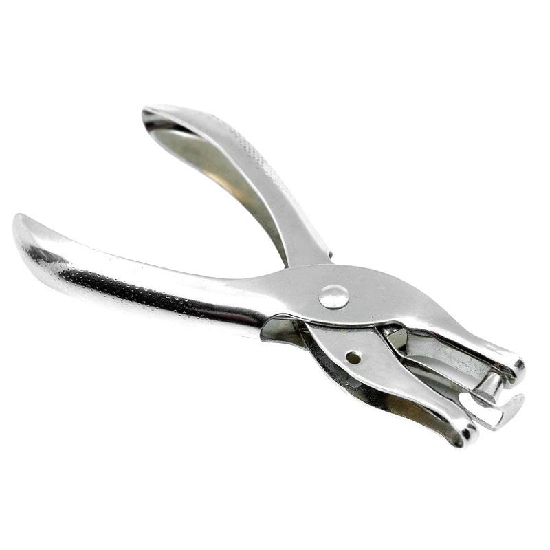 Gör-det-själv Krympplast Postkort Hålslagare - 3 mm & 6 mm Handhållen Brevpappershålslagare för Handgjorda Kort