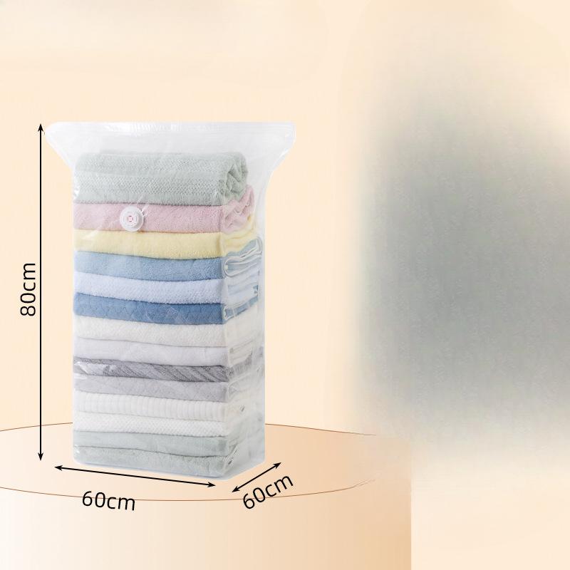 Thickened Non-pumping Three-dimensional Vacuum Compression Bag Storage Bag for Clothes Quilts Cotton Quilts and Down Jackets