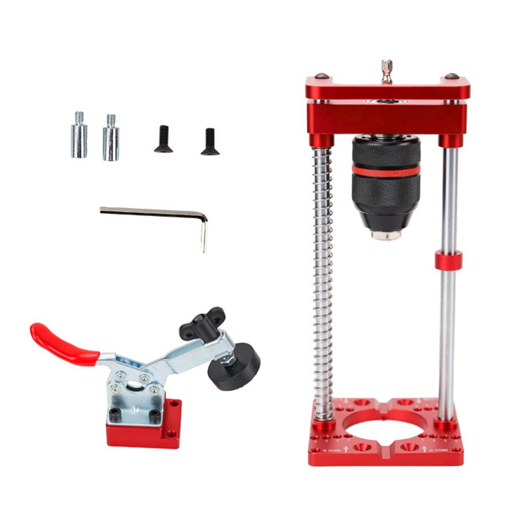 Hand-Elektrobohrerhalter Handgehaltene Tischbohrmaschine Befestigungshalterung 35mm Scharnierloch-Locator für