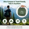 Pop-Up Outdoor Boat-shaped Mosquito Net Tent Portable Single Person Sleeping Net with Built-In Base for Camping Travel & Hiking