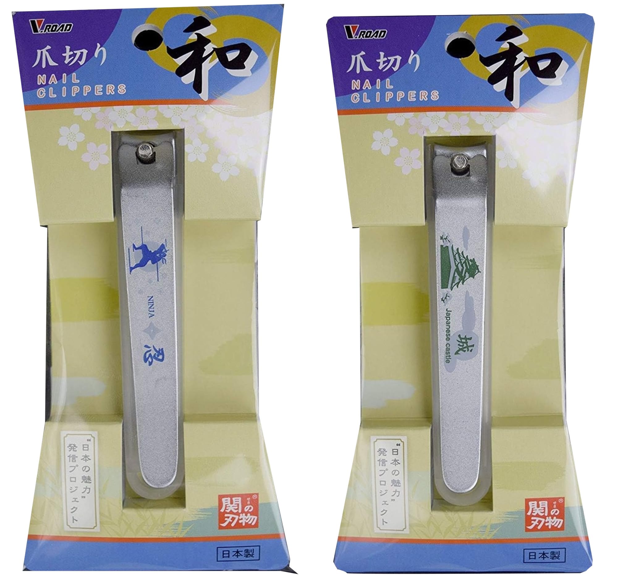 

Японский набор для ногтей Замок из 2 кусачек V.ROAD и Ninja,