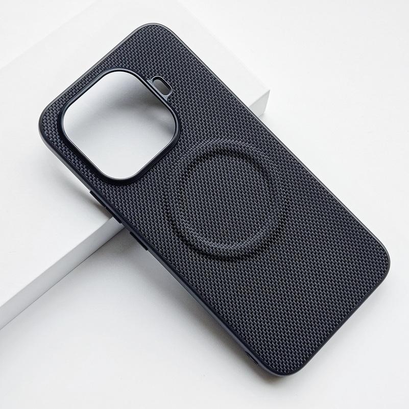 Magnetic Ring With Red Circle Lens Heightened To Protect the Case For Xiaomi 17T Pro 17t Mi 15T Pro 15t Slim Protective Cover