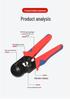 Multifunctional Crimping & Wire Stripping Tool Set for Ferrule and Pin Terminals