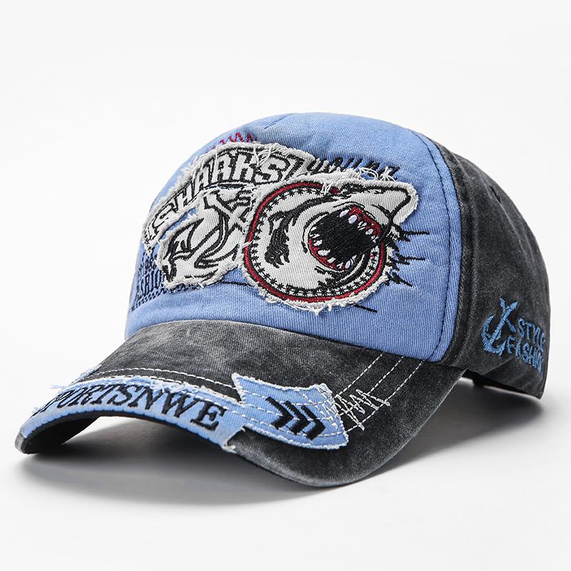 2023 News Fashion Outdoor Sports Cotton Baseball Cap Retro Embroidery Men's Cap Hip Hop Rebound Caps Snapback Hats