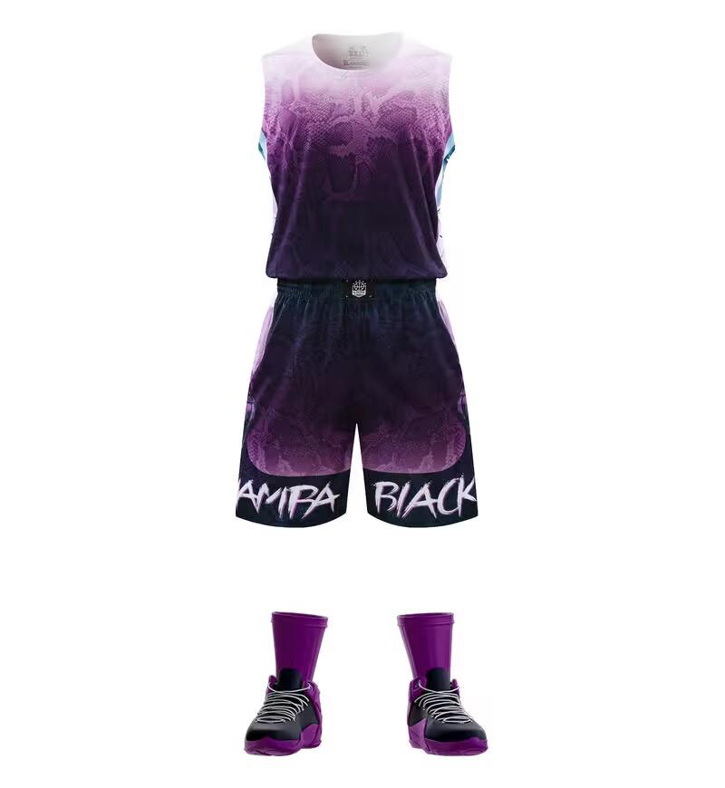 

Speedy Sports Jerseys: Custom-Printed Basketball Uniforms for College Competition Teams 5XL фиолетовый