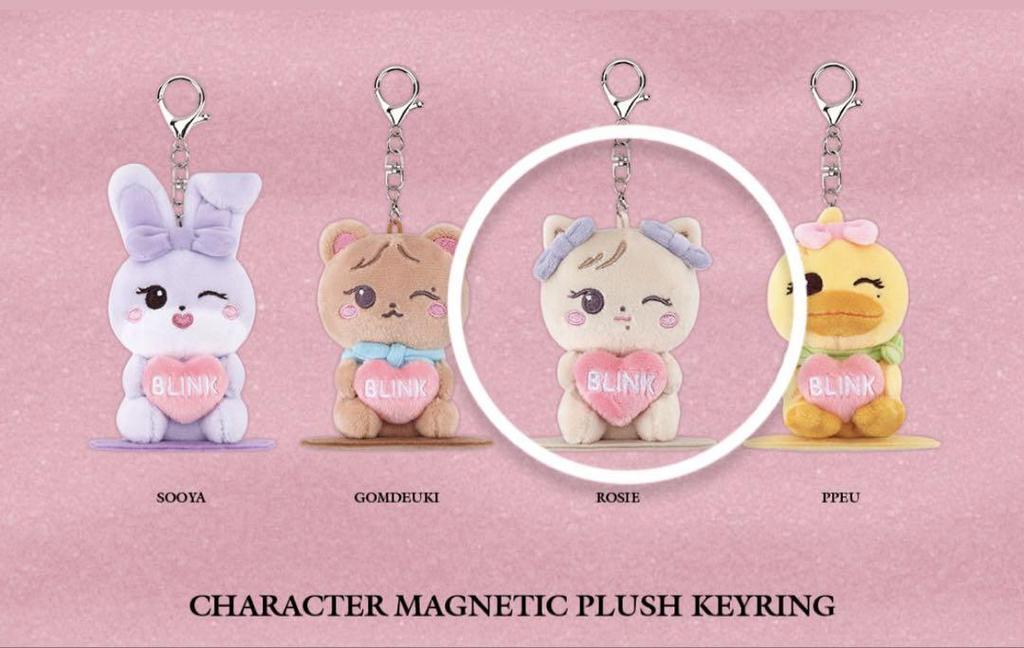 [USED] BLACKPINK Korea Seoul Concert DEADLINE Keyring Rose
