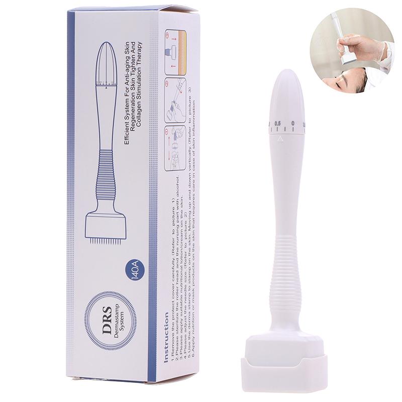 140A  Adjustable Micro Needle Length 0~3Mm Medical Needles Derma Stamp For Face Skin Care Treatment Wrinkle Improve Hyaluronic