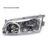Compatible Headlight Assembly for JAC Refine Business Car - Black/White Base with Corner Light
