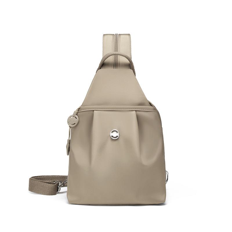 Casual Small Backpack for Men And Women with Multiple Compartments Large-Capacity Crossbody Chest Bag Portable Storage