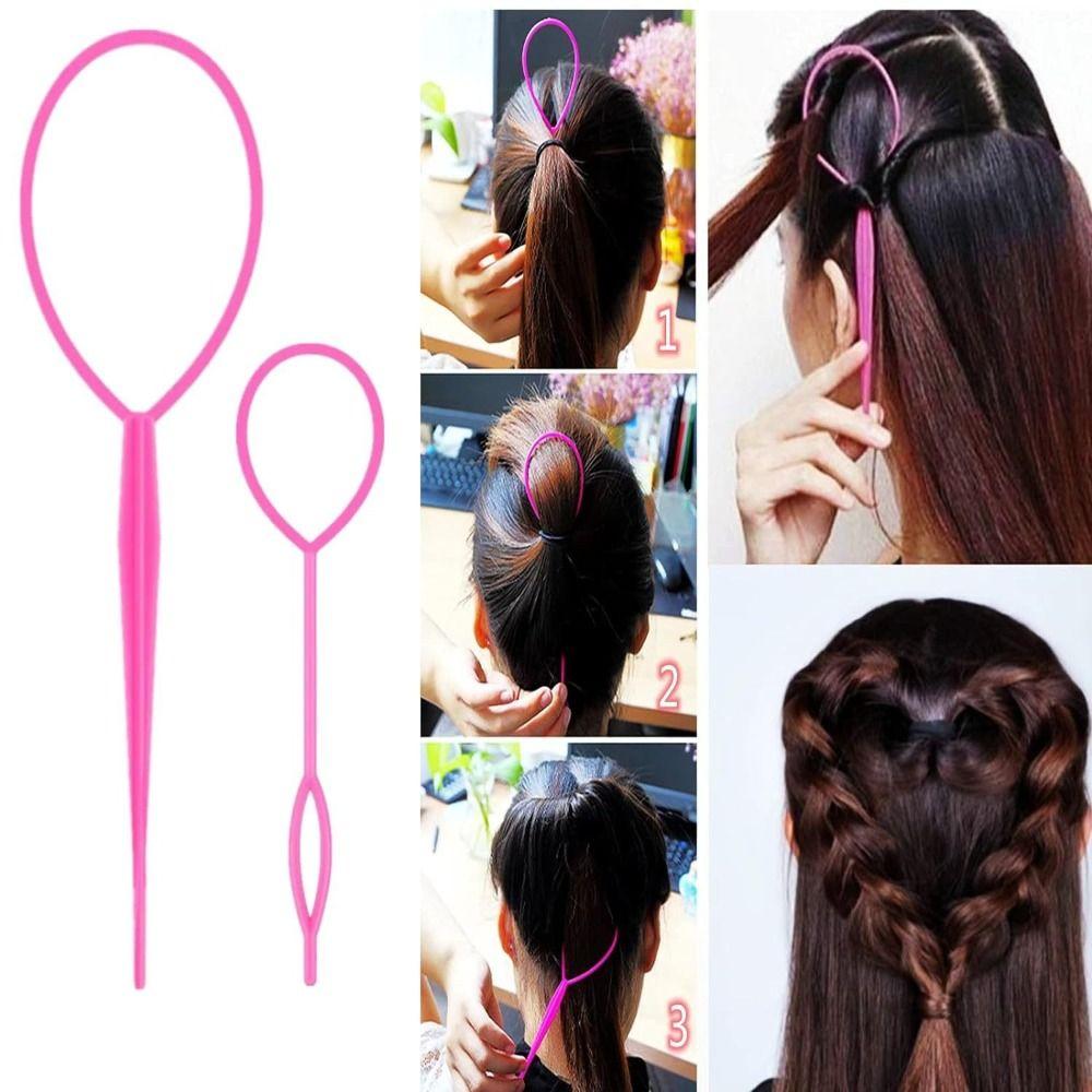 5Pcs/set Edge Brush Hair Styling Comb Set Rat Tail Comb Teasing Brush Slick Brush Set  Styling Tools