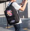 Anime Cartoon K-pop Printed Backpack for Teenager Student Girl Boy Bookbag Schoolbag Women Large Capacity Waterproof Travel Bag Kid Gift