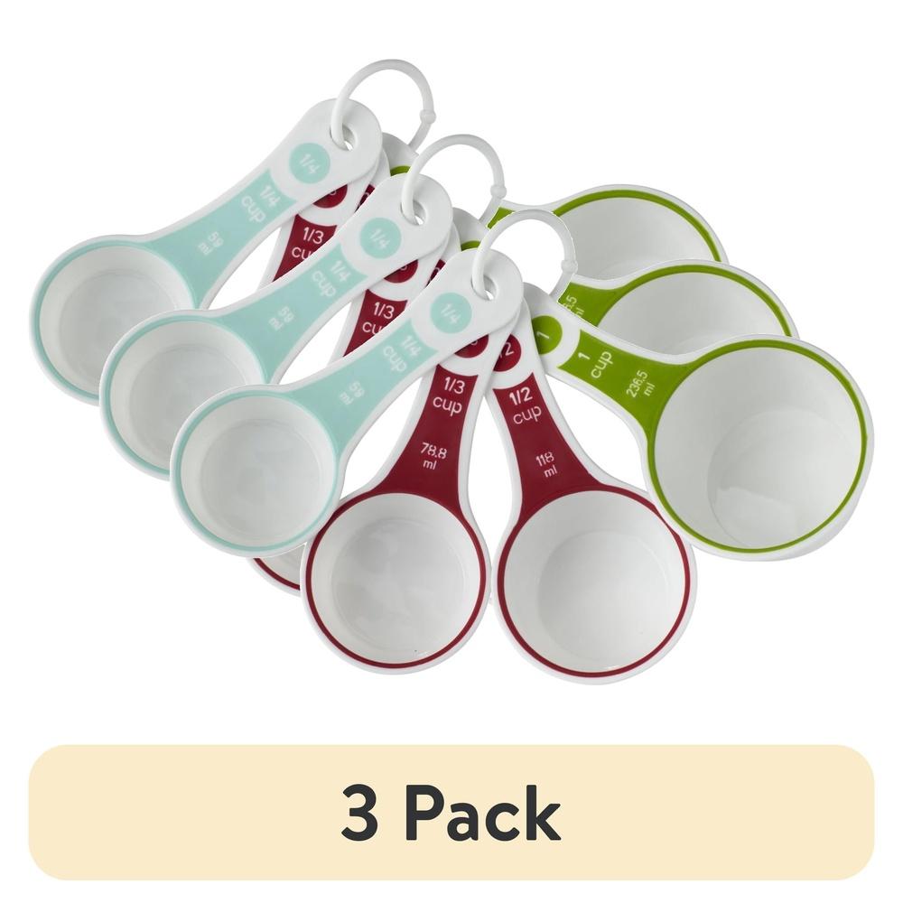 

4 Piece Measuring Cup Set BPA Free Nesting Cups Easy Read Metric Textured Grip Ideal Dry Ingredients Dishwasher Safe Cooking United States