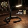 LED Neck Reading Light, 1800mAh USB Rechargeable Book Lamp with 3 Color Modes, Flexible for Bedtime, CE Available