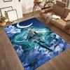 Hatsune Miku On The Moon Square rugs are a great choice for living rooms, bedrooms, home décor, and as gifts.