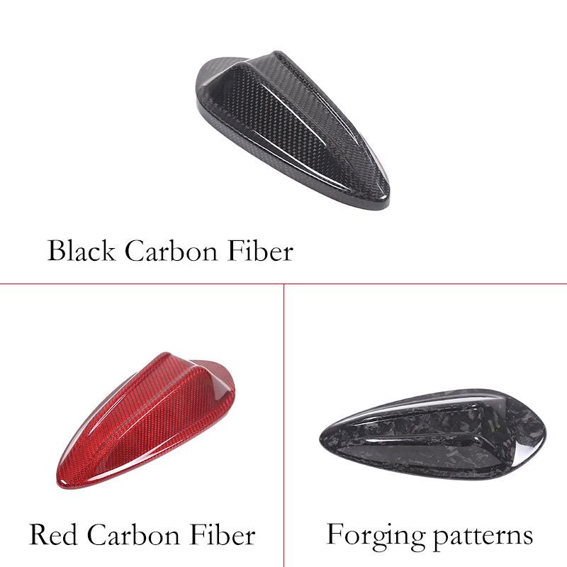 Real Carbon Fiber for BMW G20 M3 G80 3 Series G42 G82 G87 G22 G23 I4 G26 -2024 Car Roof Shark Fin Antenna Cover