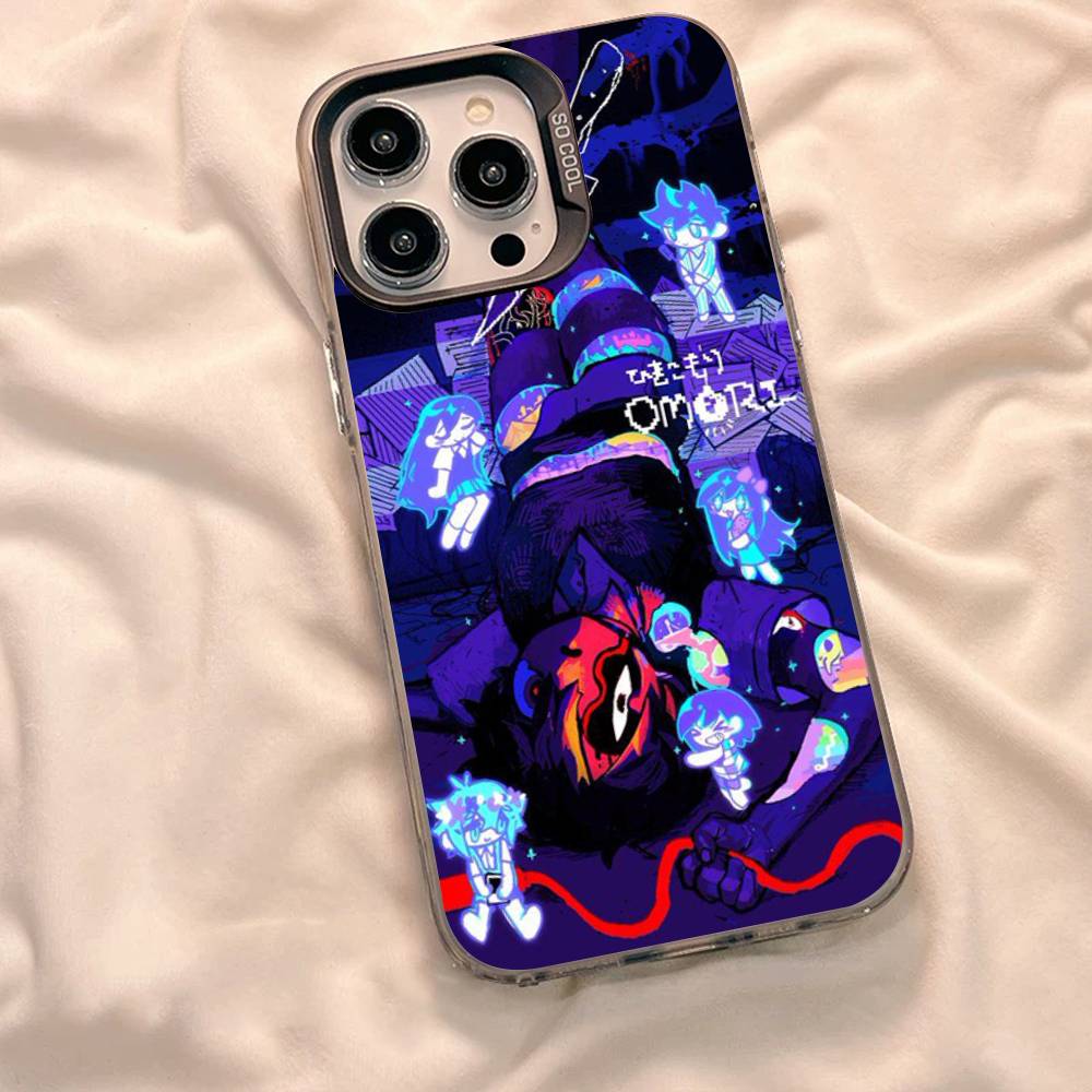 O-Omori Game Phone Case for iPhone 17 16 Plus Pro Max 15 14 13 12 11 Matte Colorful Covers