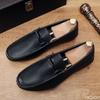 Men's New Bean bean Shoes Soft soled light lazy Flats Casual comfort loafers Versatile trendy Male leather shoes Homme