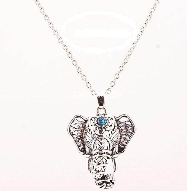 Bohemian Elephant Ethnic Retro Necklace - Clavicle and Sweater Chain