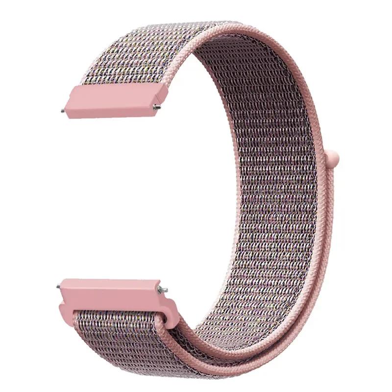 20/22mm Nylon Loop Strap For Amazfit Balance Smartwatch Replacment Bracelet Sport Watchband Correa For Amazfit Balance Watchband