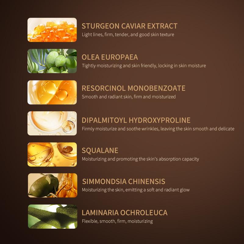 MERCILEN Caviar DNA Sodium Muscle Anti-Wrinkle Essence Oil 30 ml Hydratační zpevňující esence Essence Anti-Wrinkle Skin Care Oil