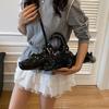 Personalized and creative bag 2025 new European and American fashion funny crocodile shape bag women's retro portable messenger bag