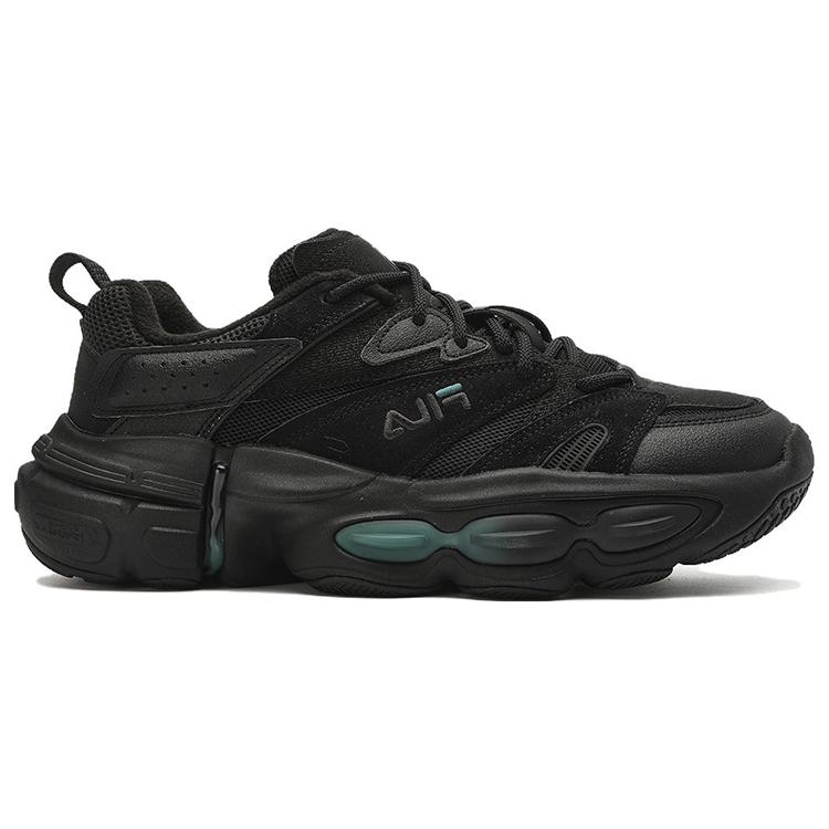 New FILA ET Low Top Running Shoes Men's Black F12M342119ABK