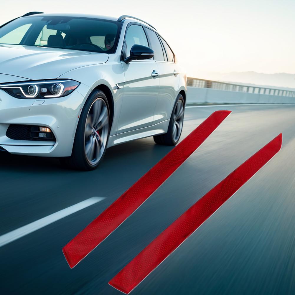 1 pár zadní nárazník brzdová odrazka lišta 63147847165 63147847166 Kompatibilní s 3-Series F30 F31 M Sport 2012-2017