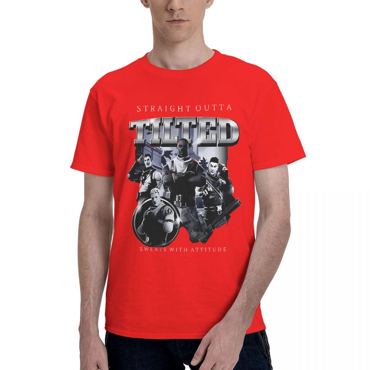 

Straight Outta Tilted Sweats With Attitude 100 Cotton Casual Breathable Confortable Anime Mens Designer Clothes T Shirt Men S
