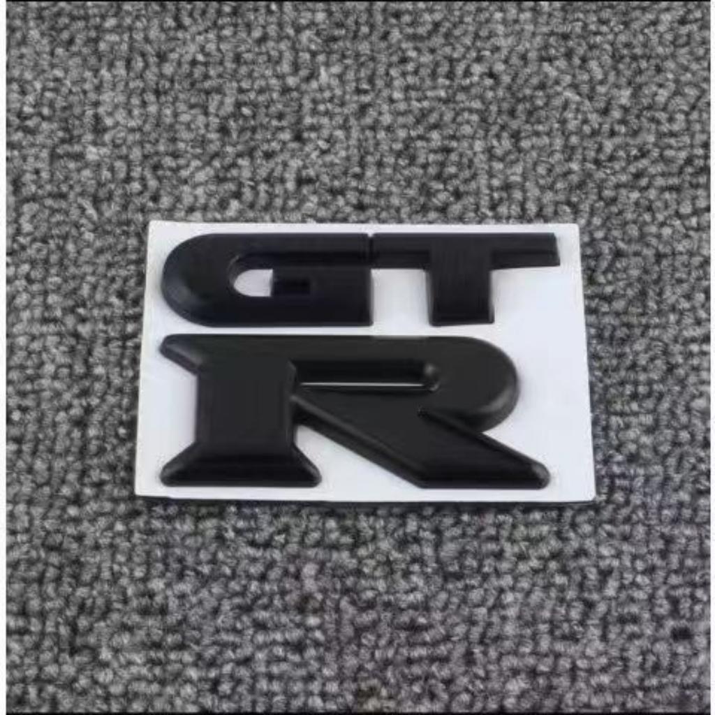 1pc 3D Metal GTR logo Badge Sticker Car Rear Trunk Emblem Decal Nine Colors are Available for Selection
