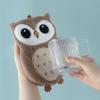 Hangable Kitchen Handkerchief Soft Cleaning Cloth High Quality Owl Hand Towels  Kitchen Home