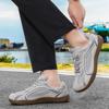 Spring 2026 Men's Wide Toe Non-slip Barefoot Hiking Shoes - Wear-resistant, Casual Outdoor Footwear.